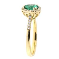 Anello Fanton Gioielli Donna in Oro Smeraldo 1.26 Ct ANOR-130-52 - ANOR-130-52